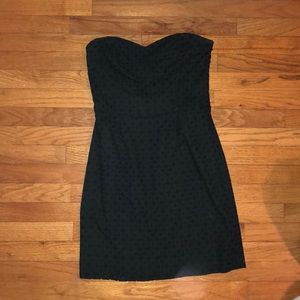 DKNY black strapless dress. Size 6
